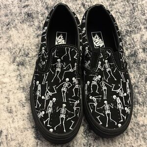 Skeleton Slip On Vans